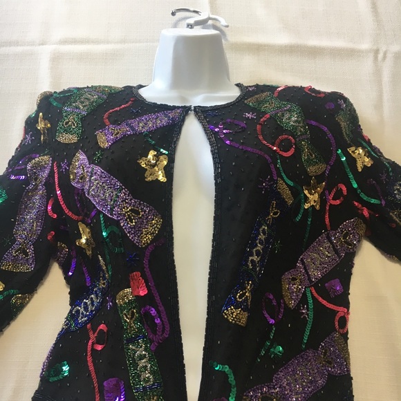 Beaded celebration jacket - Picture 4 of 10